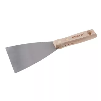 FESTA Chit din oțel 100 mm mâner din lemn