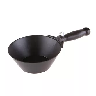 Tavă de zidărie 170 mm PE negru