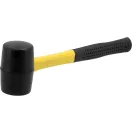 VOREL Ciocan cauciuc 370 g maner fibra de sticla 45 mm