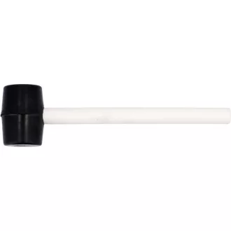VOREL Ciocan cauciuc 230 g maner lemn 45 mm