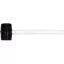 VOREL Ciocan cauciuc 230 g maner lemn 45 mm