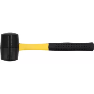 VOREL Cioc din cauciuc 500 g maner fibra de sticla 50 mm