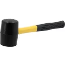 VOREL Cioc din cauciuc 500 g maner fibra de sticla 50 mm