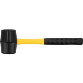 VOREL Ciocan cauciuc 700 g maner fibra de sticla 56 mm