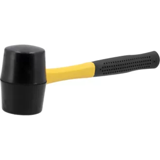 VOREL Ciocan cauciuc 700 g maner fibra de sticla 56 mm