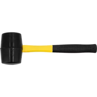 VOREL Ciocan cauciuc 1.200 g maner fibra de sticla 76 mm