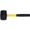 VOREL Ciocan cauciuc 1.200 g maner fibra de sticla 76 mm