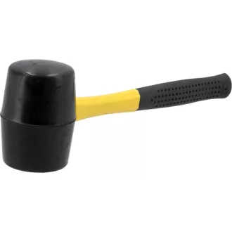 VOREL Ciocan cauciuc 1.200 g maner fibra de sticla 76 mm
