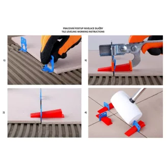   FESTA Nivelator și distanțier pentru placări 1 mm (50 buc)