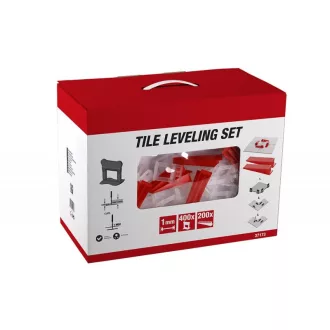Set nivelare pavaj FESTA 1 mm (400 baze + 200 pene)