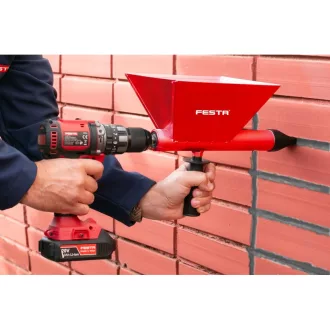   FESTA Grouting pentru cărămidă 3 litri se poate conecta la o mașină de găurit