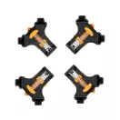 VOREL Set suport pentru piesă de sudură, 4 piese cu arc