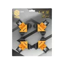 VOREL Set suport pentru piesă de sudură, 4 piese cu arc