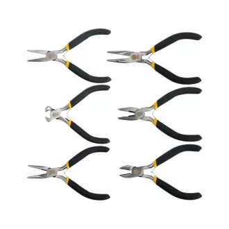 VOREL Set mini clești 6 bucăți 125 mm