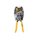 VOREL Clești piercing piele revolver 220 mm 2,5-5 mm