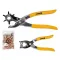 VOREL Cleste piercing piele cu revolver si nituitor piele + 100 nituri