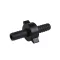 ROSA Conector furtun (cu clema) 1/2"-1/2"