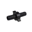 ROSA Conector furtun (cu clema) 3/4"-3/4"