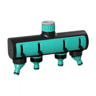   FESTA AQUATIC Conector robinet 4 căi filet interior 3/4"-1"