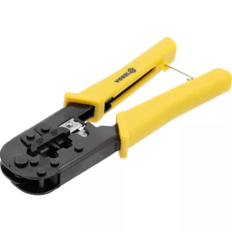   Cleste de sertizare VOREL pentru cabluri de retea UTP/RJ45 si telefon/RJ11