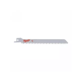   Pânză de ferăstrău MILWAUKEE Sabre 150/4,2 mm HCS (lemn, plastic) (3 buc)