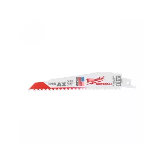   Pânză de ferăstrău MILWAUKEE Sabre 150/5/3,2 mm bimetal Co (lemn, plastic) (25 buc)
