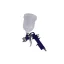 Pistol de pulverizare cu rezervor superior FESTA 600 ml