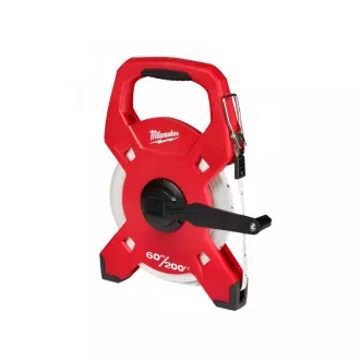   Bandă de măsurat MILWAUKEE 60 mx 13 mm cu bandă din fibră de sticlă pentru cadru