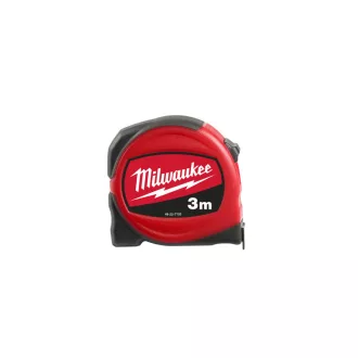 MILWAUKEE Bandă de măsurare 3 mx 16 mm metrică SLIMLINE