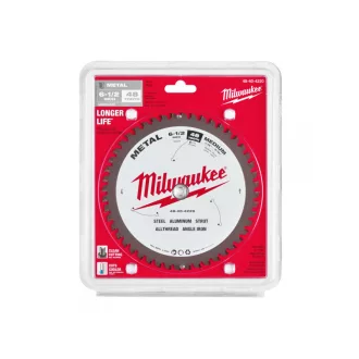   Pânză de ferăstrău MILWAUKEE pentru metal 165 x 15,87 x 1,6 mm / 48T