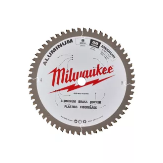   Pânză de ferăstrău MILWAUKEE pentru aluminiu 203 x 5/8" x 2,4 mm /58T