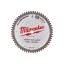Pânză de ferăstrău MILWAUKEE pentru aluminiu 203 x 5/8" x 2,4 mm /58T