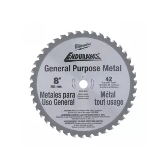   Pânză de ferăstrău MILWAUKEE pentru metal 203 x 15,87 x 1,8 mm / 42T