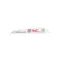 Lamă de fierăstrău cu coadă MILWAUKEE, 150 mm / 7/11TPI, bimetalic Co (pentru metal, lemn) (5 buc) (48005701)