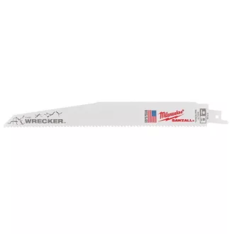   MILWAUKEE Lama de ferăstrău sabie 230 mm x 7-10TPI bimetal Co (metal, lemn) (48005706) (5 buc)