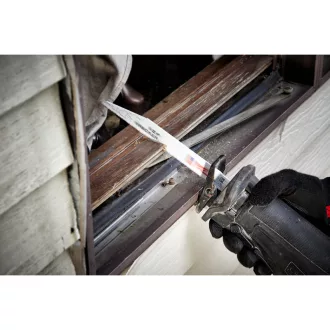   MILWAUKEE Lama de ferăstrău sabie 230 mm x 7-10TPI bimetal Co (metal, lemn) (48005706) (5 buc)