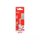 Burghiu MILWAUKEE 2,5 x 62/19 mm HSS-G TiN, HEX roșu - Shockwave™ (2 buc)
