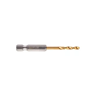   Burghiu MILWAUKEE 3,2 x 66,5/23 mm HSS-G TiN, HEX roșu - Shockwave™ (2 buc)