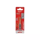 Burghiu MILWAUKEE 3,5 x 69/25 mm HSS-G TiN, HEX roșu - Shockwave™ (2 buc)