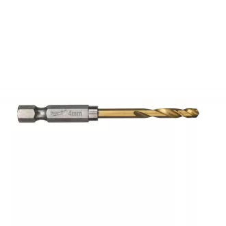   Burghiu MILWAUKEE 4,0 x 71,5/26 mm HSS-G TiN, HEX roșu - Shockwave™ (2 buc)