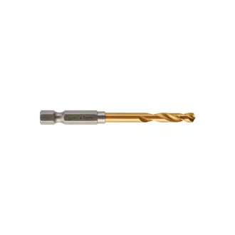   Burghiu cu melc MILWAUKEE 4,8 x 78/29 mm HSS-G TiN, HEX roșu - Shockwave™