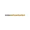 Burghiu cu melc MILWAUKEE 7,0 x 109/66 mm HSS-G TiN, HEX roșu - Shockwave™