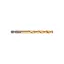Burghiu cu melc MILWAUKEE 7,0 x 109/66 mm HSS-G TiN, HEX roșu - Shockwave™