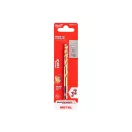 Burghiu cu melc MILWAUKEE 7,0 x 109/66 mm HSS-G TiN, HEX roșu - Shockwave™