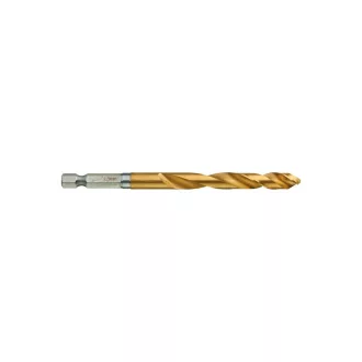   Burghiu cu melc MILWAUKEE 8,0 x 111/70 mm HSS-G TiN, HEX roșu - Shockwave™