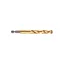 Burghiu cu melc MILWAUKEE 9,5 x 118/74 mm HSS-G TiN, HEX roșu - Shockwave™