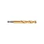 Burghiu cu melc MILWAUKEE 10,0 x 120/76 mm HSS-G TiN, HEX roșu - Shockwave™