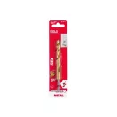 Burghiu cu melc MILWAUKEE 12,5 x 128/83 mm HSS-G TiN, HEX roșu - Shockwave™
