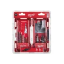Set de găurit în trepte MILWAUKEE și set de burghie cu melc HSS-G Thunderweb de 10 bucăți