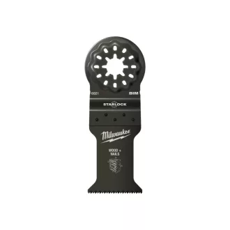   Pânză de ferăstrău cu adâncime MILWAUKEE 35 x 42 mm bimetalic Multitool Starlock (10 buc)